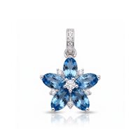 Collana Brosway Donna FANCY - FREEDOM BLUE in Argento FFB145